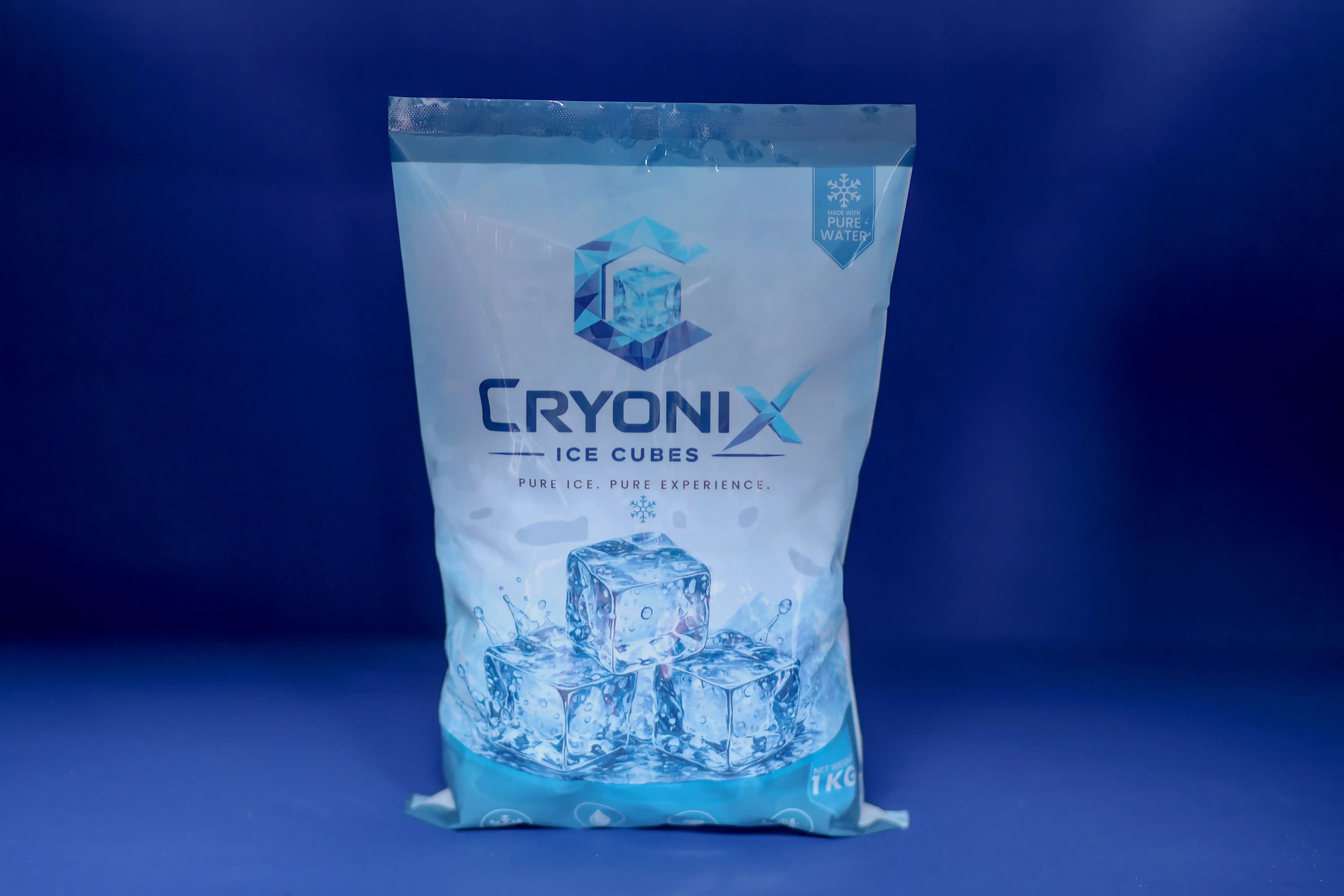 CRYONIX Ice Cubes Packaging