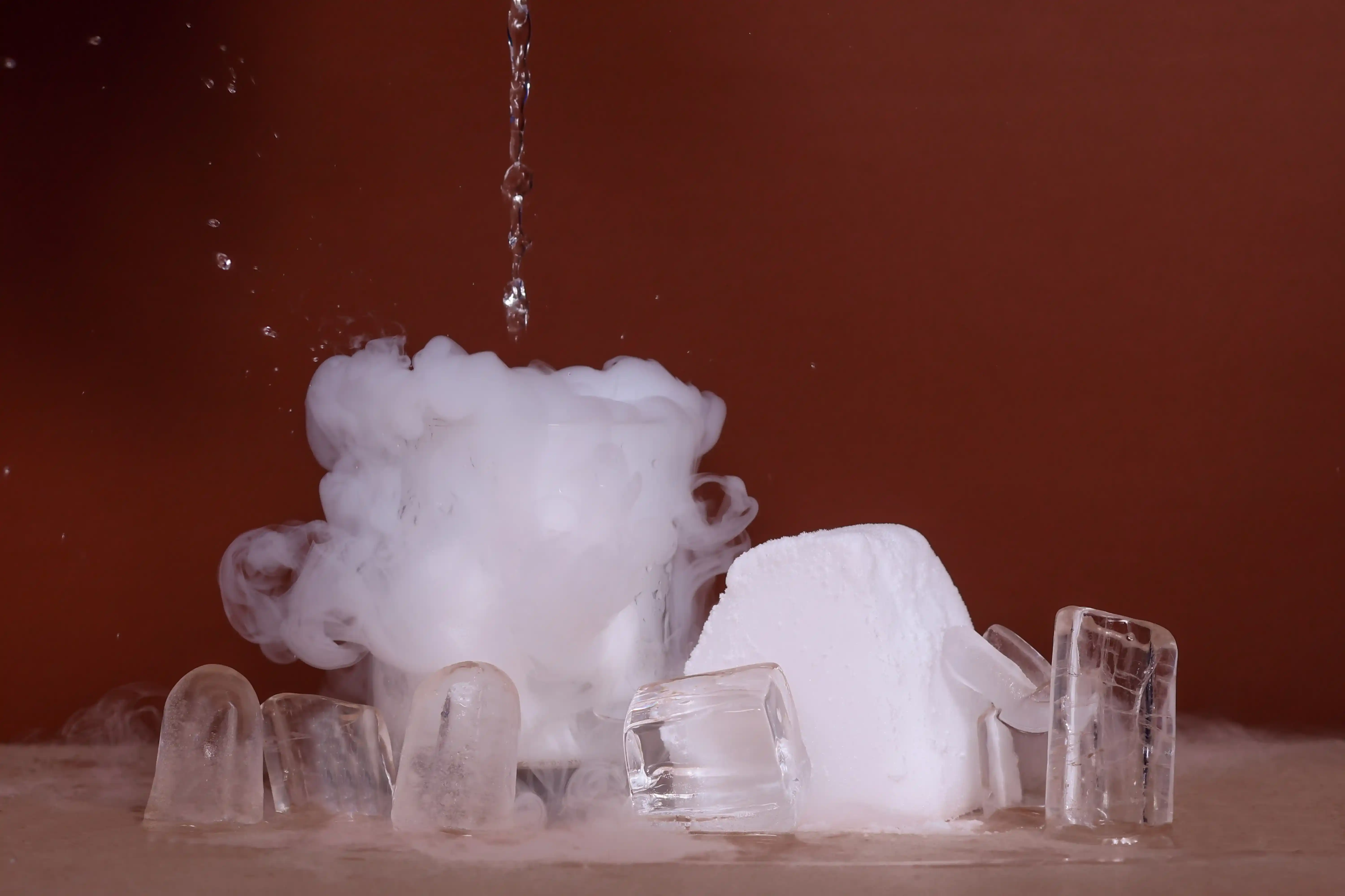 Ice with Mist Effect