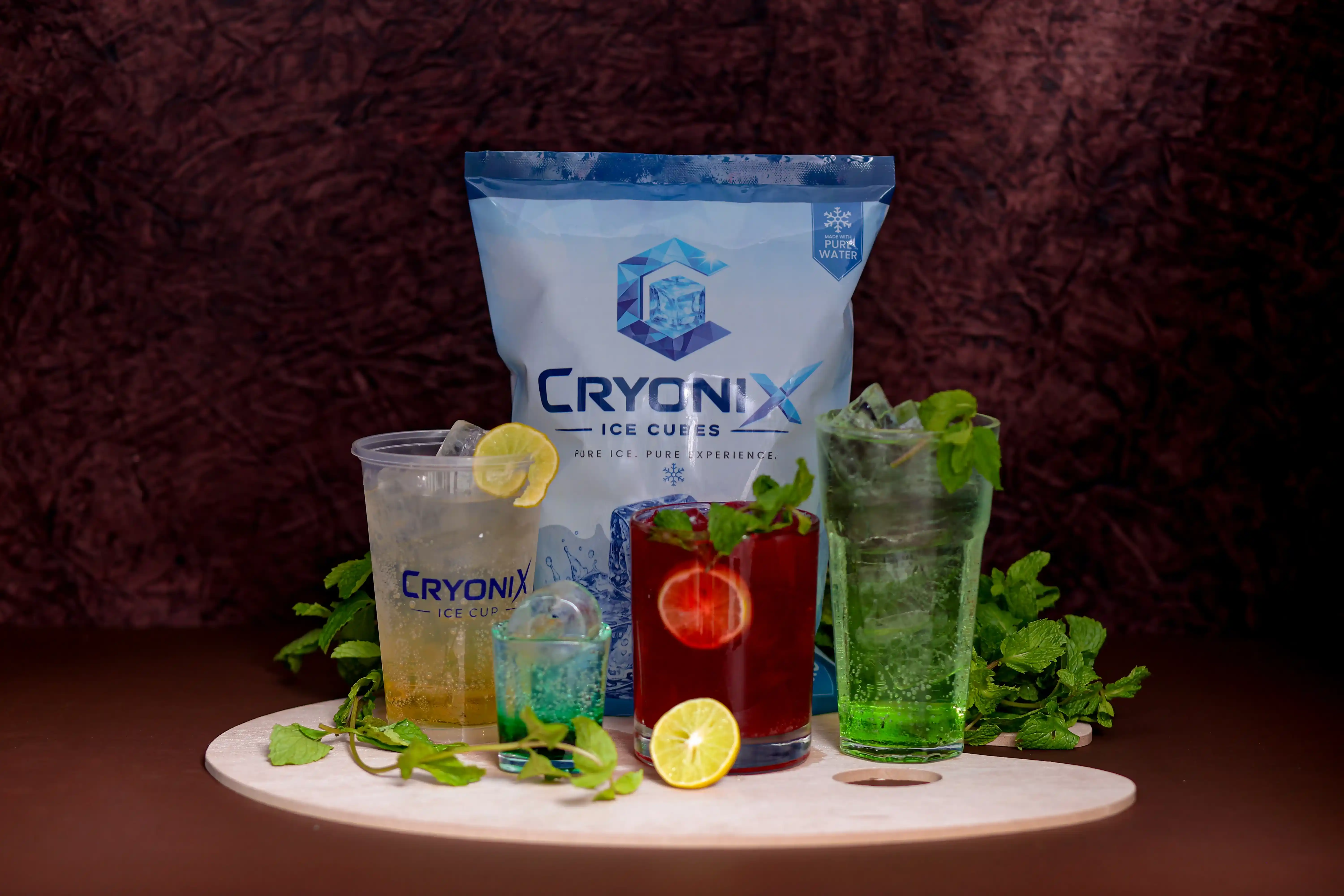 CRYONIX Ice and Beverages
